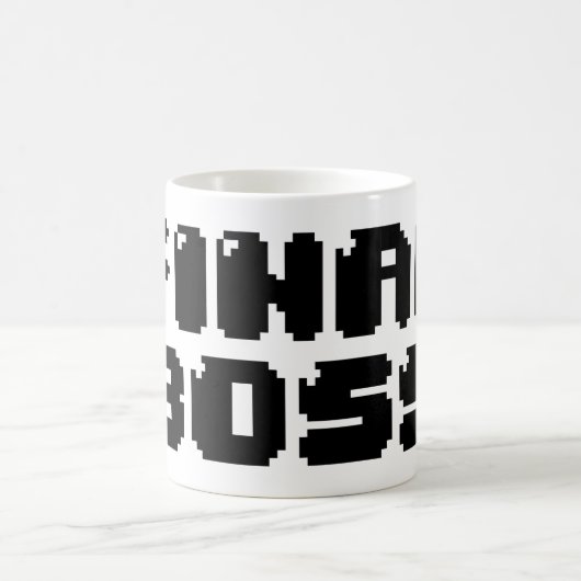 ENDGÜLTIGES BOSS KAFFEETASSE (Mittel)