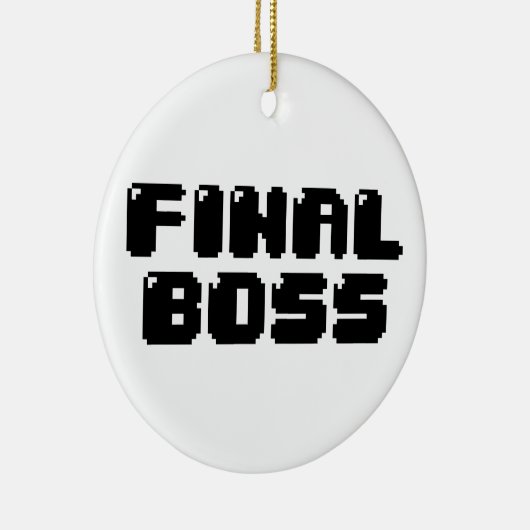 ENDGÜLTIGES BOSS KERAMIK ORNAMENT (Rechts)