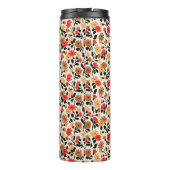 Endleaves of Art floral pattern Thermosbecher (Rückseite)