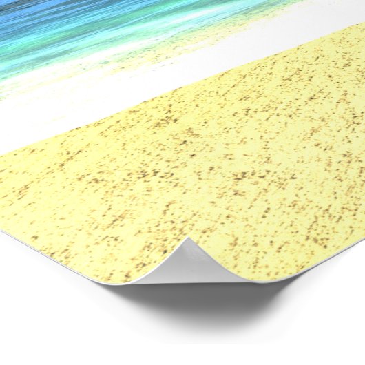 Endless Blue (2014) Poster (Ecke)