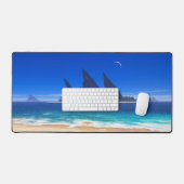 Endless Blue (2025) Schreibtischunterlage (Tastatur & Maus)