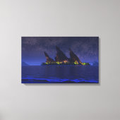 Endless Blue (Starlight) Leinwanddruck (Vorderseite)