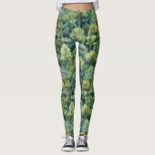 endless Forest Watercolor Leggings (Vorderseite)