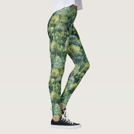 endless Forest Watercolor Leggings (Rechts)