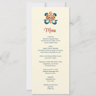 endless Knot tibetisch Wedding Einladung
