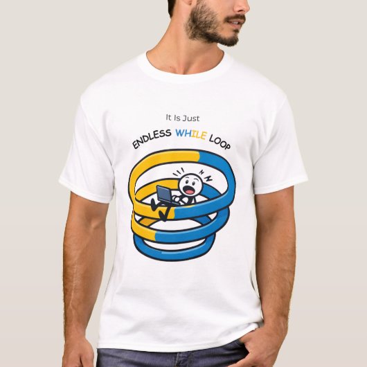 Endless Loop Aware Python Developer | T-shirt (Vorderseite)