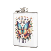 Endless Love Vibes Schmetterling Art-96281 Flachmann (Links)