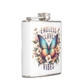 Endless Love Vibes Schmetterling Art-96281 Flachmann (Rechts)