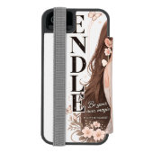 Endless Magic" Anime Mädchen Wallet Case - Ästheti Incipio iPhone Geldbeutel-Hülle (Folio Rückseite)