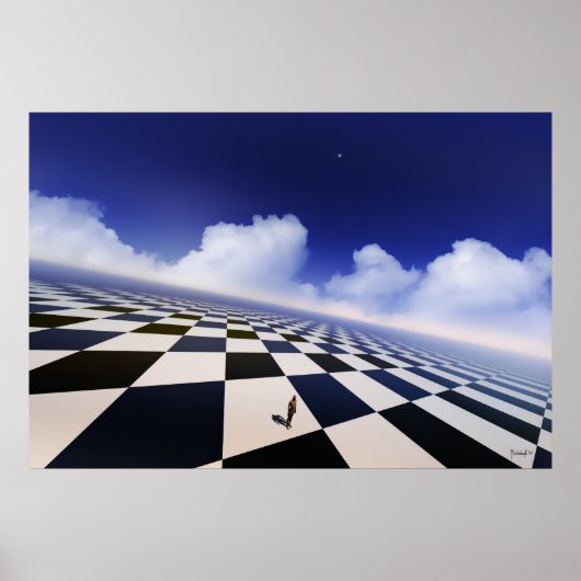 Endless opposites - surreal print poster (Vorne)