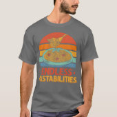Endless Pastabilities Pasta Lover Italian Food vin T-Shirt (Vorderseite)