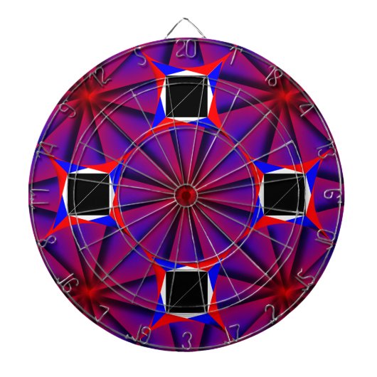 Endless Pinwheel von Kenneth Yoncich Dartscheibe (vorne)