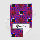 Endless Pinwheel von Kenneth Yoncich Golfhandtuch (Insitu)