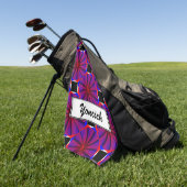 Endless Pinwheel von Kenneth Yoncich Golfhandtuch (Gras)