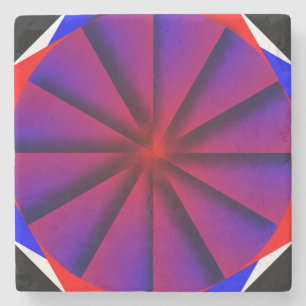 Endless Pinwheel von Kenneth Yoncich Steinuntersetzer