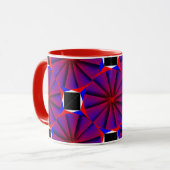 Endless Pinwheel von Kenneth Yoncich Tasse (Vorderseite Links)