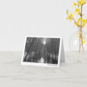 Endless River Notecard Karte (Gelbe Blume)