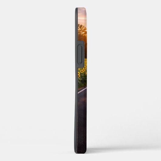 Endless Road Through Desert Landscape Phone Case (Rückseite / Rechts)