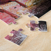 Endless Sky Watercolor Pferde Puzzle (Seite)