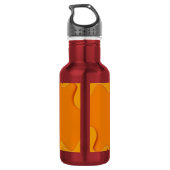 Endless Sommer Orange Rote Wasserflasche (Rückseite)
