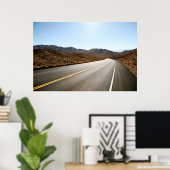 Endless Street | Desert Mountain Poster (Heimbüro)