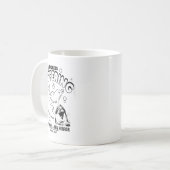 Endless Suffering (everyday Is A New Horror) Funny Kaffeetasse (Vorderseite Links)