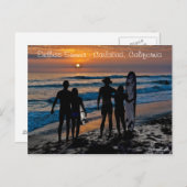 Endless Summer in Carlsbad, Kalifornien (USA) Postkarte (Vorne/Hinten)