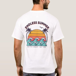 Endless Summer Retro Sunset T-Shirt | Vintage 70er