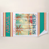 Endless Summer Vibes Strandtuch (Vorderseite)