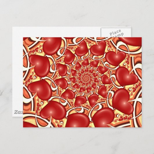 EndlessLove Postkarte (Vorne/Hinten)