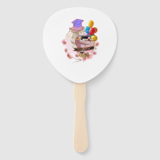 Endlich! Absolvent der Klasse 2026 Fächer (Vorderseite)