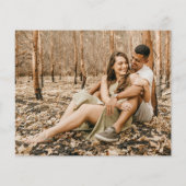 Endlich | Budget Elegant Boho Arch Foto Wedding (Rückseite)