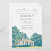 ENDLICH Catherine & Bo Ändern Sie das Datum! Einladung (Vorne/Hinten)