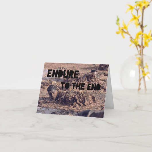 Endlich Christlich Army Soldier Boot Camp Cadet Karte (Gelbe Blume)