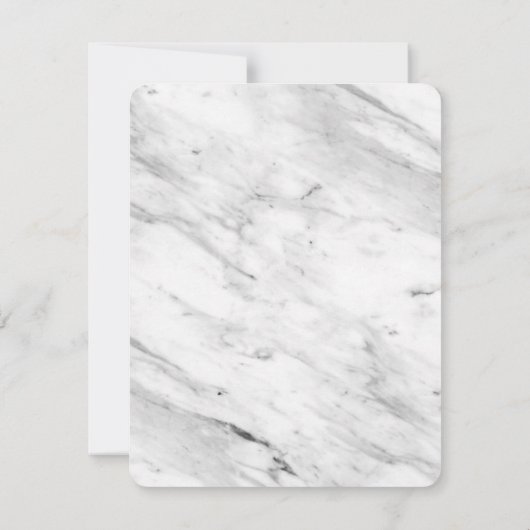 Endlich ein Party mit schlichtem Schwarzweißtext Save The Date (Rückseite)