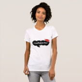 Endlich Fertige Rote Blase Abschluss T-Shirt (Vorne ganz)