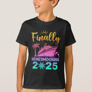 Endlich Flitterwochen 2025 Romantic Cruise Honeymo T-Shirt