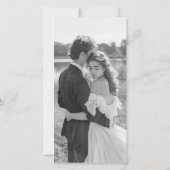 Endlich Foto-Lesezeichen Save the Date (Rückseite)