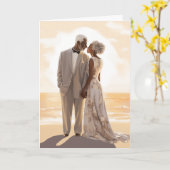 Endlich gemeinsam karte (Gelbe Blume)