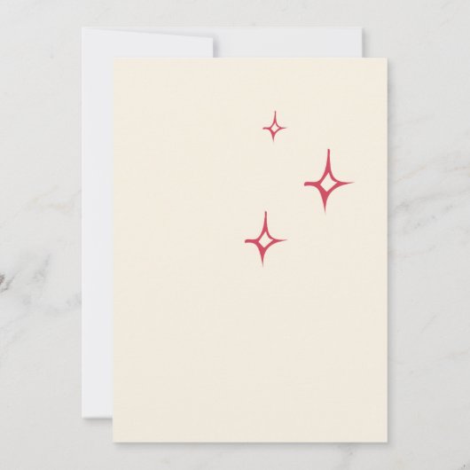 Endlich geschiedene Retro-Party Einladung (Rückseite)