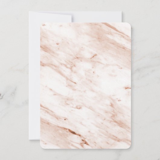 Endlich Gold Script Terracotta Arted Gerahmt Foto Save The Date (Rückseite)