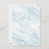 Endlich Gold Script Wasserfall Arch Gerahmtes Foto Save The Date (Rückseite)