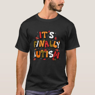 Endlich Herbst Autismusbewusstsein T-Shirt