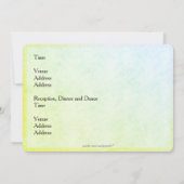 Endlich Hochzeit Funny Black Couple Einladung (Rückseite)