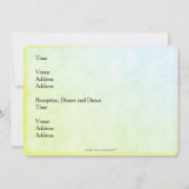 Endlich Hochzeit Funny Black Couple Einladung (Rückseite)