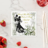Endlich Hochzeitstag Serviette (Beispiel)