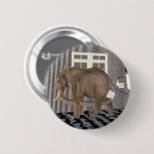 Endlich Housebroken Button (Vorne & Hinten)