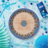 Endlich Jerusalem (Seder) Pappteller (Party)