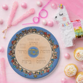 Endlich Jerusalem (Seder) Pappteller (Party)