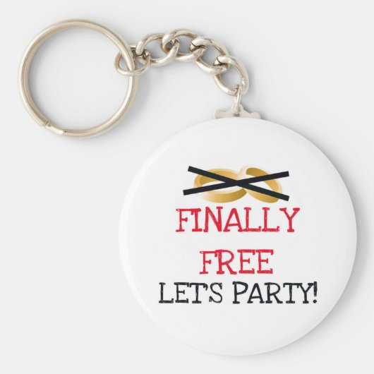 Endlich kostenlos Let's Party Schlüsselanhänger (Vorne)